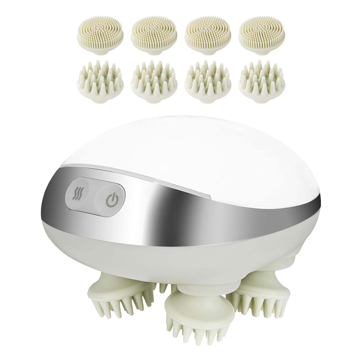 Kan elektrische hoofdhuidmassager met warmte worden gebruikt op nat haar?